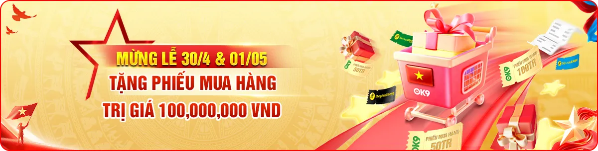 ok9 khuyến mãi đại lễ 30/4-1/5